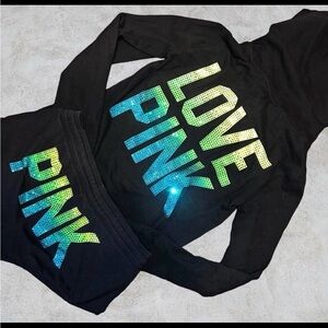 Victoria’s secret love pink shorts set